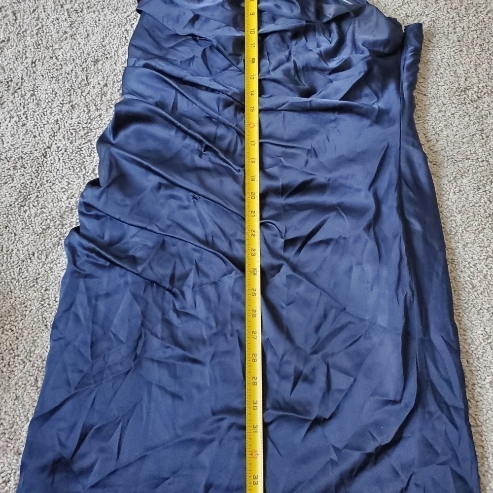 Express One Shoulder Ruched Dress